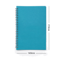 Remessa rápida Caderno de alta qualidade personalizado Novo design A5 Notebook Premium Premium Print Spiral Notebook para estudantes